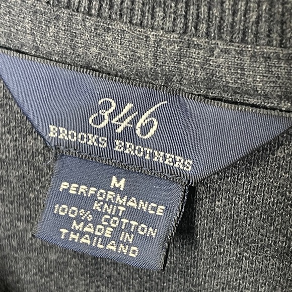 Brooks Brothers Performance Polo Original Fit Golf Polo Shirt Size Medium - Picture 3 of 6